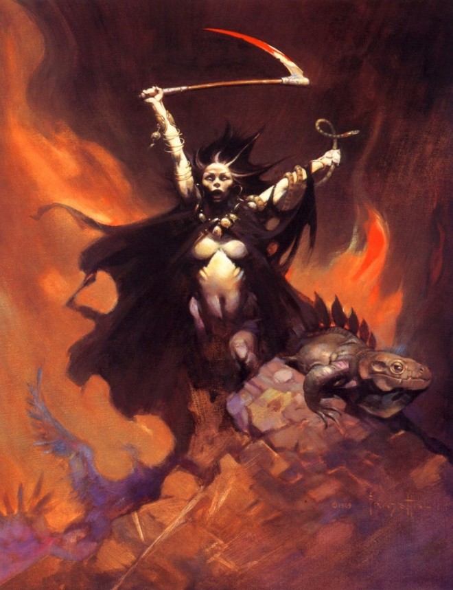 witch digital painting webneel com