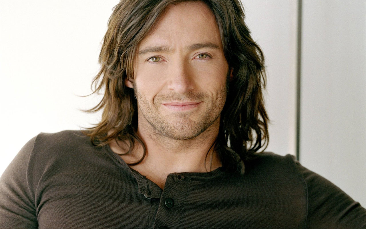 hugh jackman long hair wallpaper