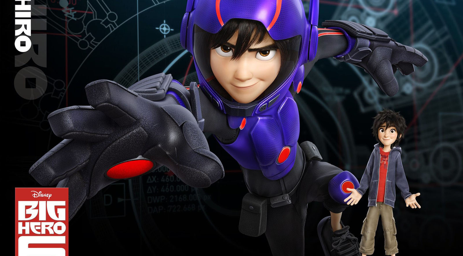 3d wallpaper big hero 6 4