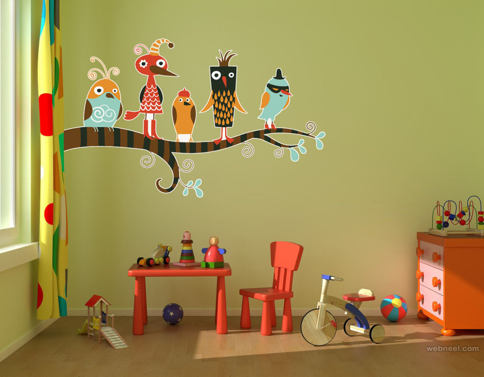 wall art ideas kids room idea