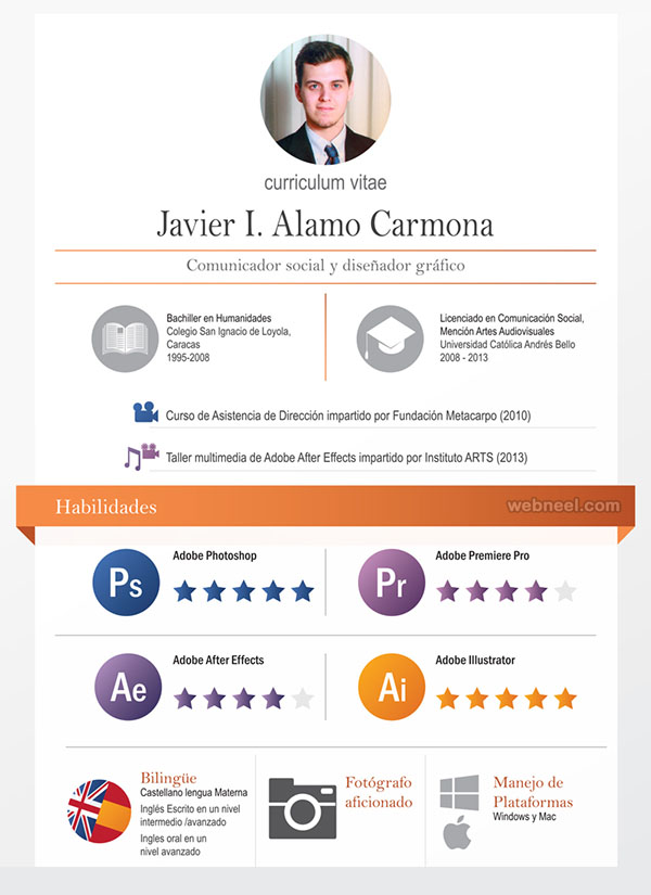 resume design sample