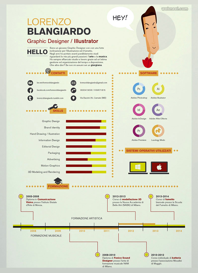 sample resume design