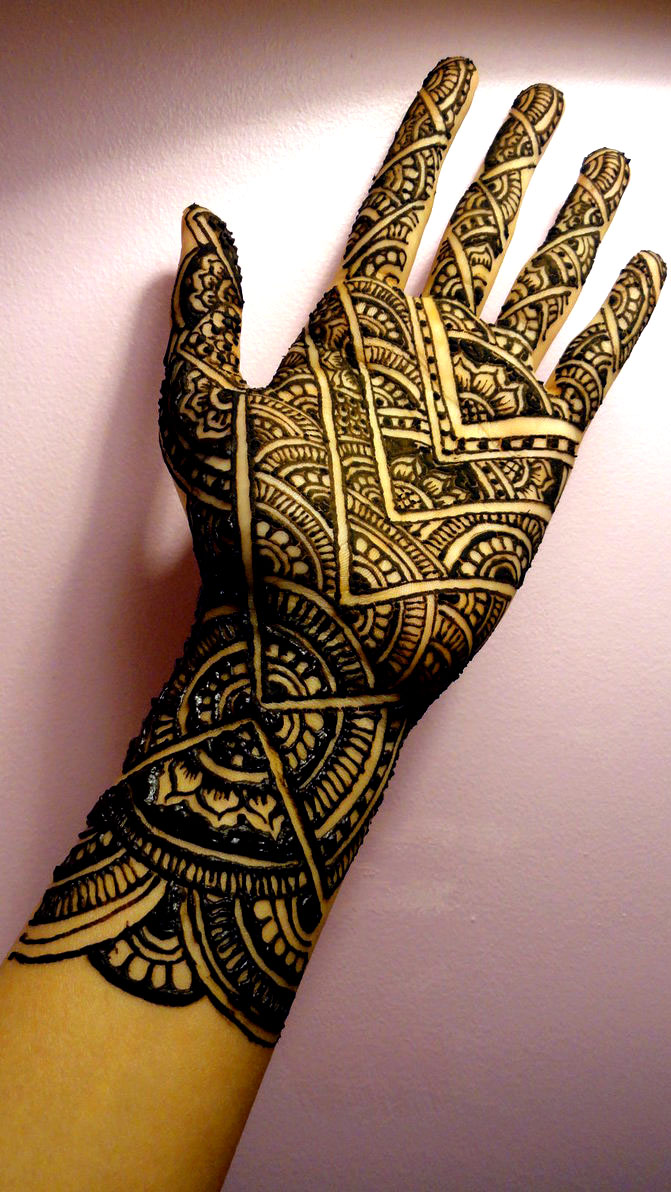 mehndi designs sunrise