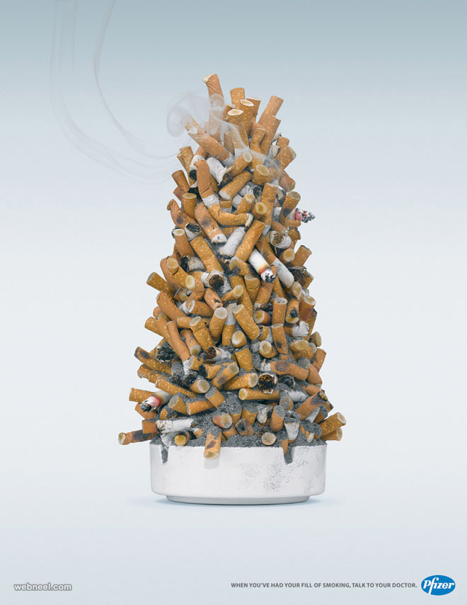 christmas ads pfizer smoke