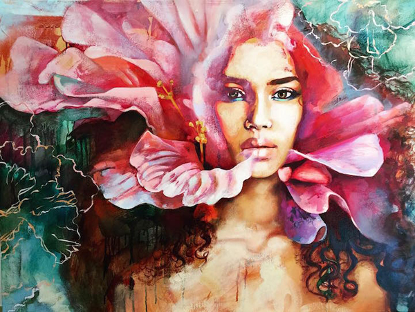acrylic paintings by dimitra milan