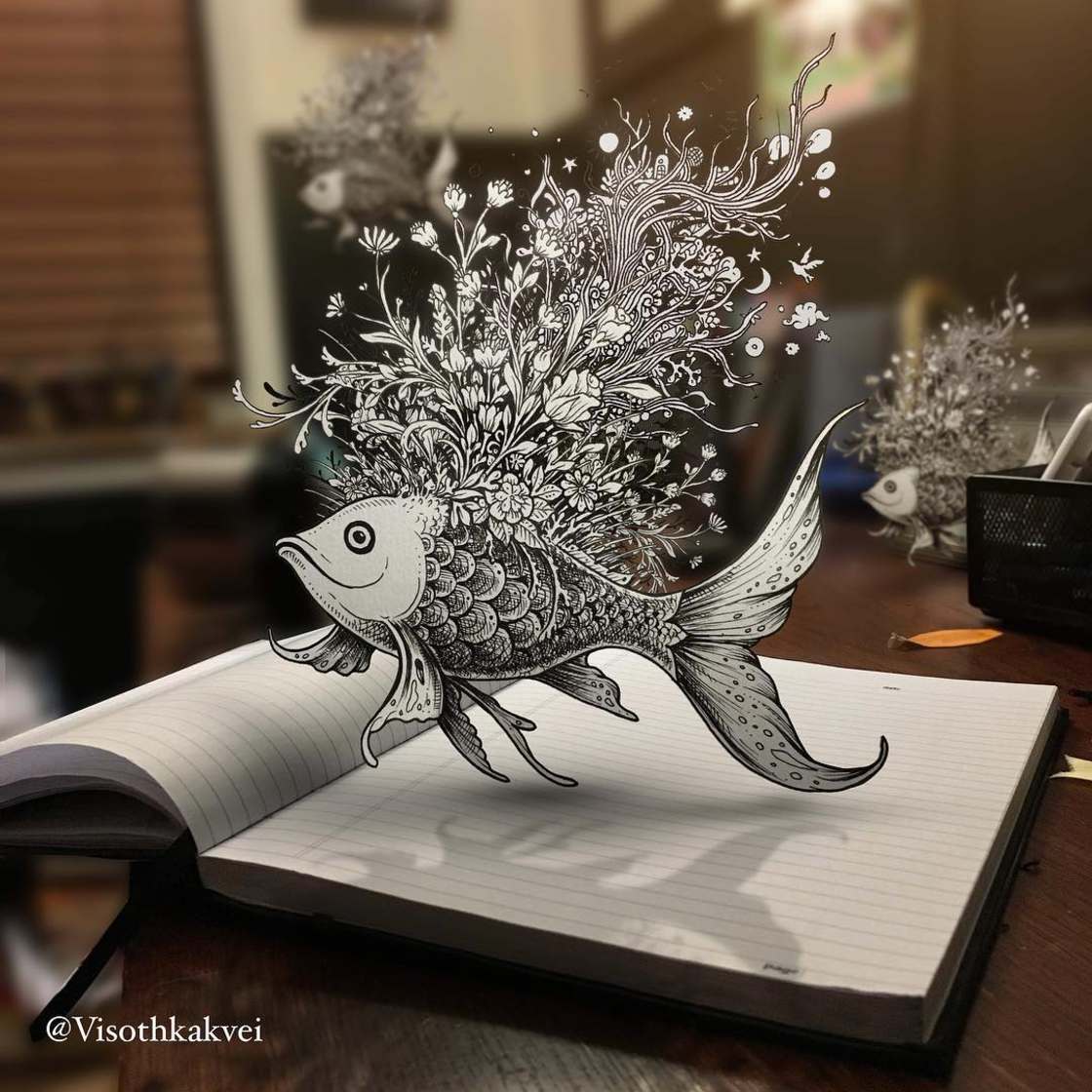 doodle art by visothkakvei