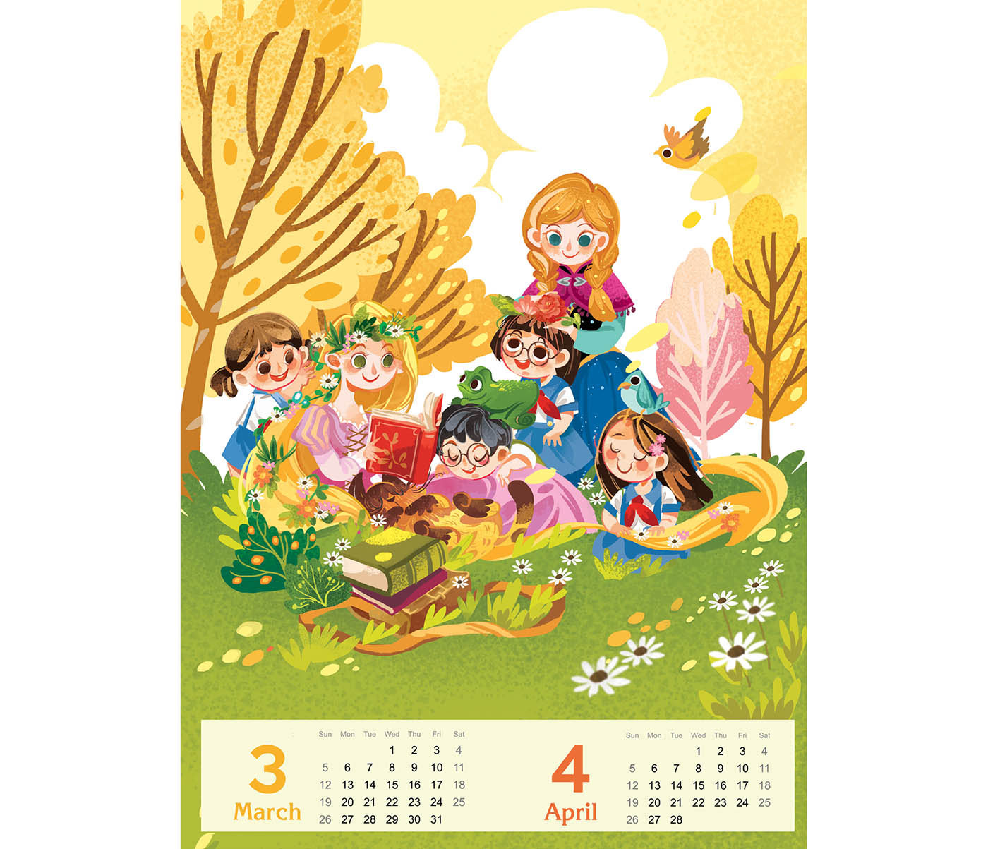 happy lunar year editorial digital illustration by wazza pink