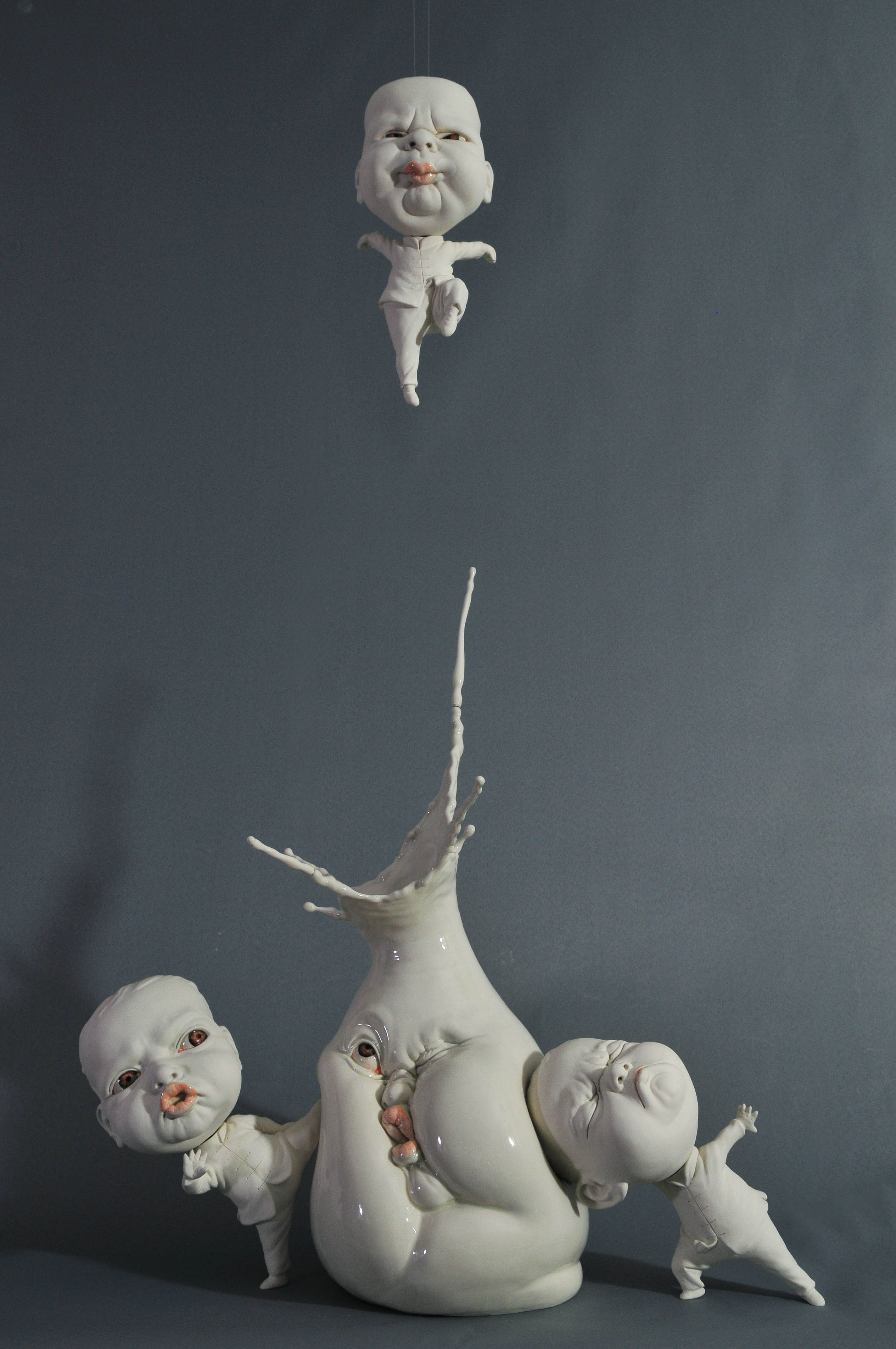 ceramic sculpture byjohnson tsang