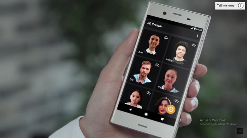 sony 3d creator mobile app