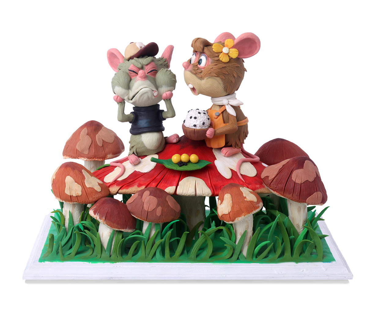 animal clay sculpture by sungjae kim