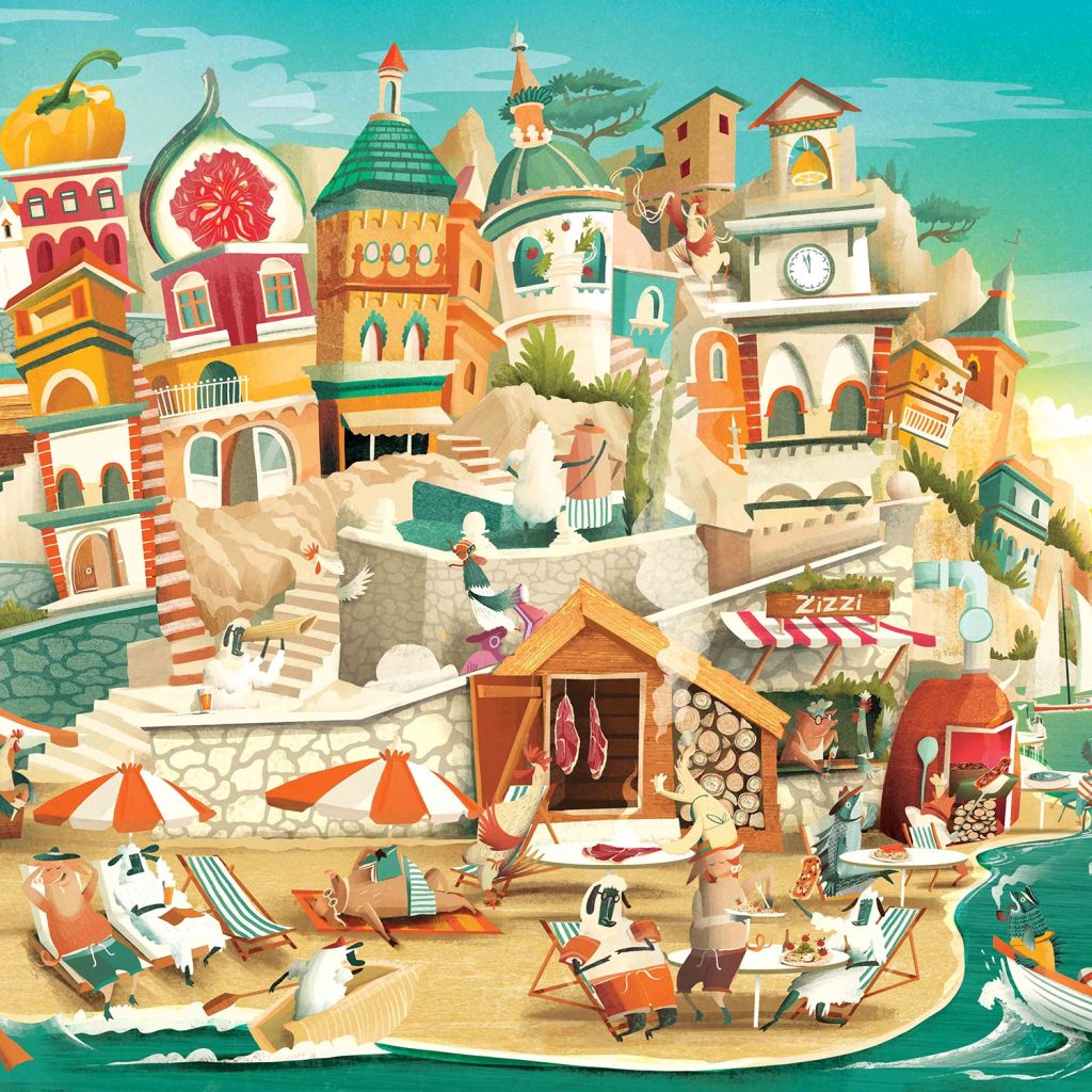 digital illustrations by charlie davis