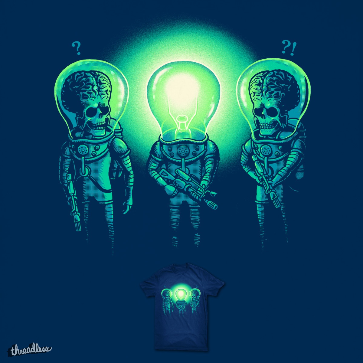 alien funny drawing by ben chen