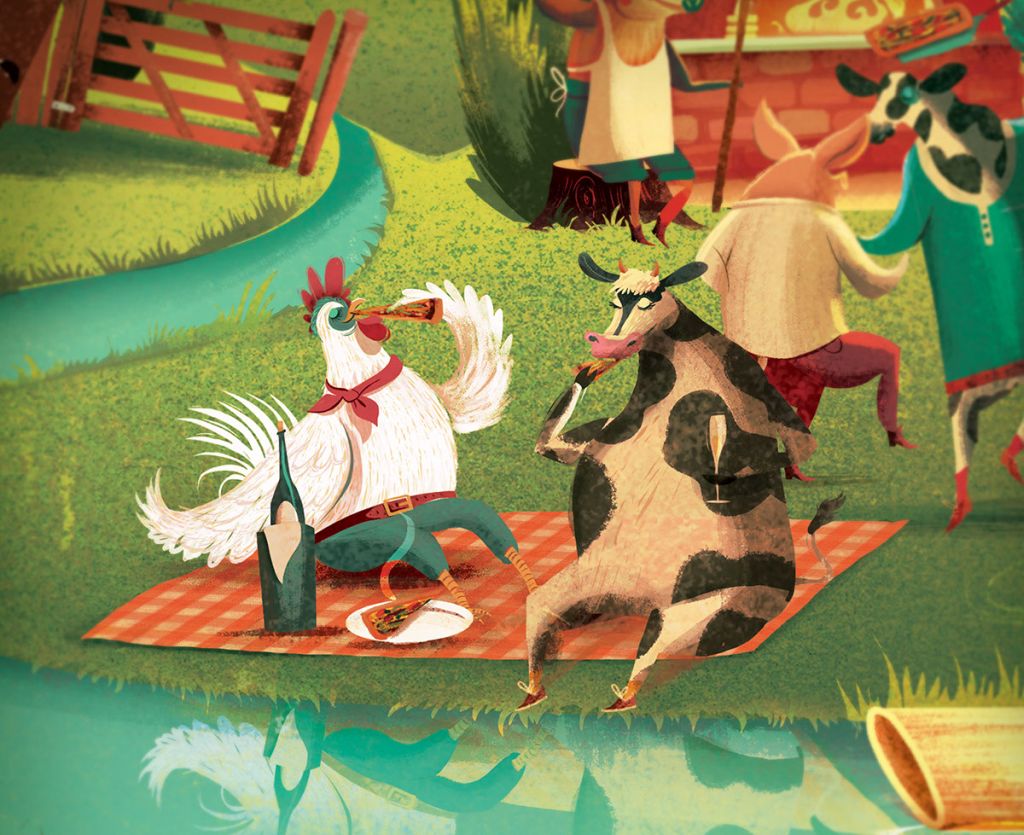 digital illustrations by charlie davis